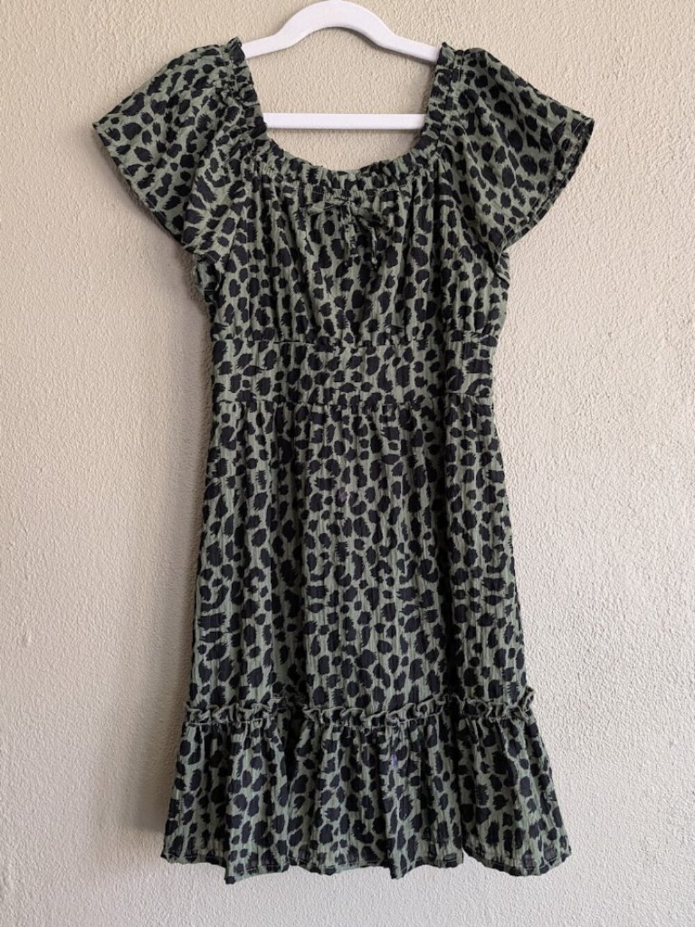 Mi Ami Youth Girls * Leopard Print Dress * Size 8